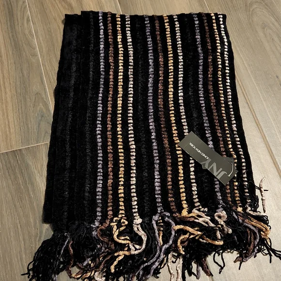 Jones New York Rayon Fringe Scarf - Picture 2 of 3